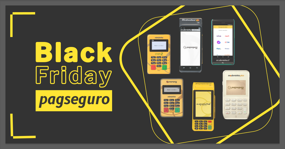 You are currently viewing Black Friday PagSeguro: Ofertas imperdíveis em máquinas de cartão Moderninha e Minizinha 2021